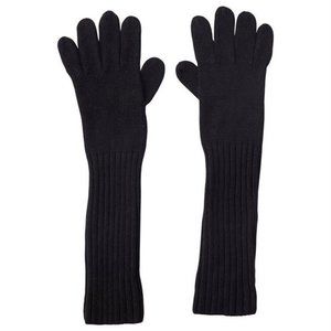 NWT LOVE AND LORE RIBBED GLOVE - BLACK